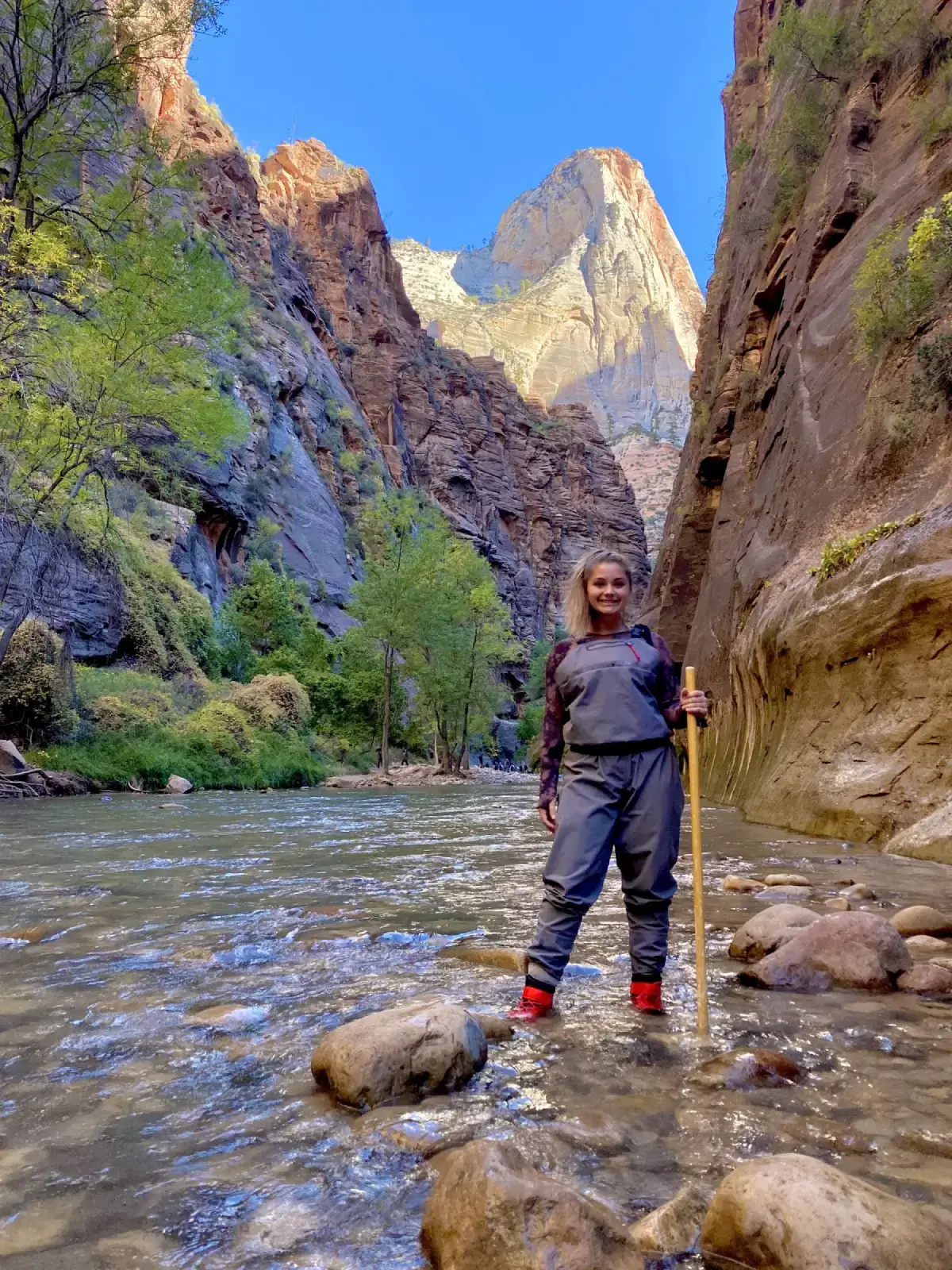 ID90 employees exploring a national park