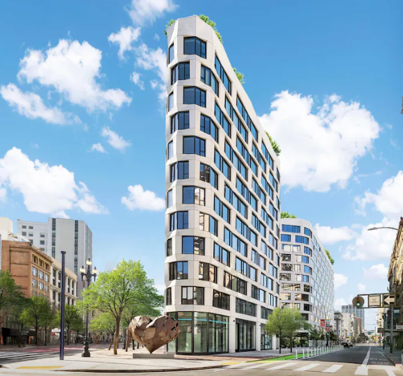 Timbri Hotel in San Francisco featuring modern design and city surroundings