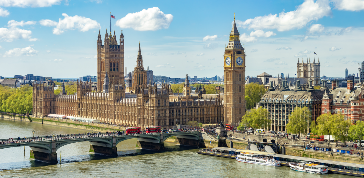 London aerial skyline adventure