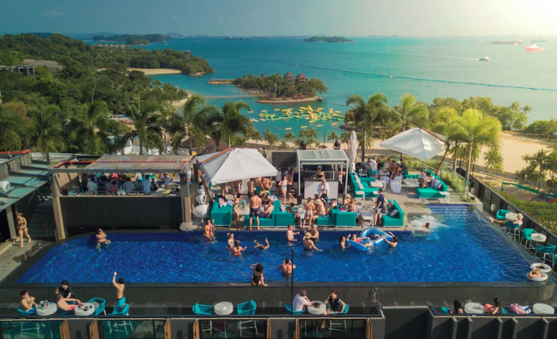 The Outpost Hotel Sentosa modern luxury building exterior