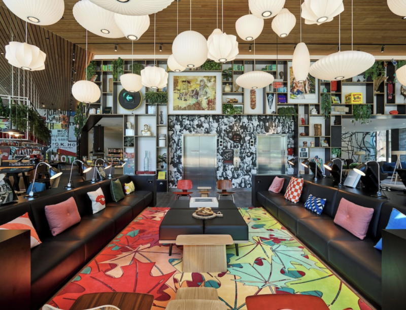 CitizenM Seattle Pioneer Square hotel exterior with contemporary design in a historic neighborhood