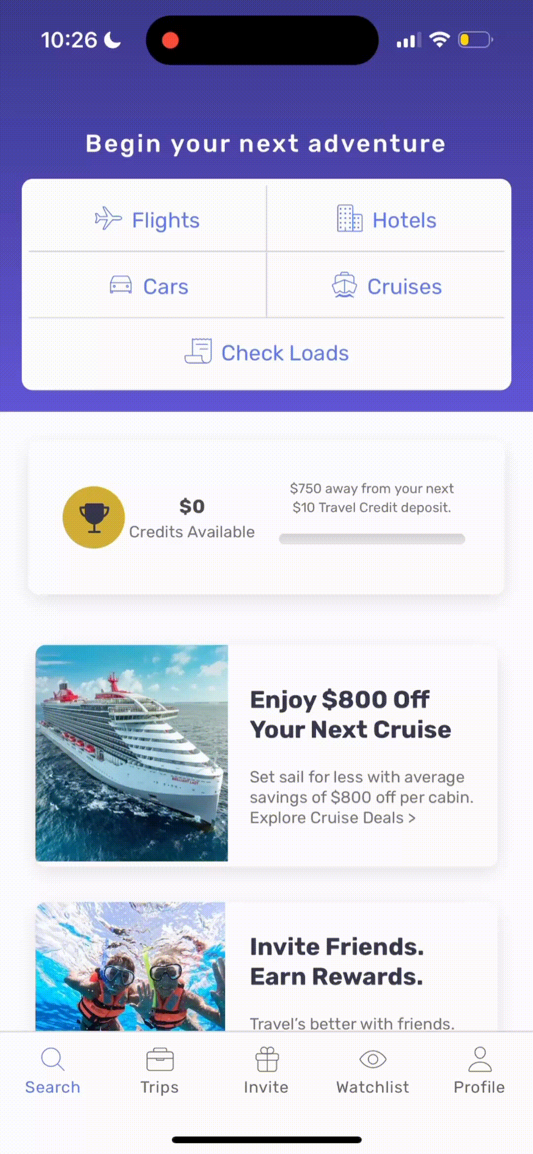 Adding Eligible Traveler